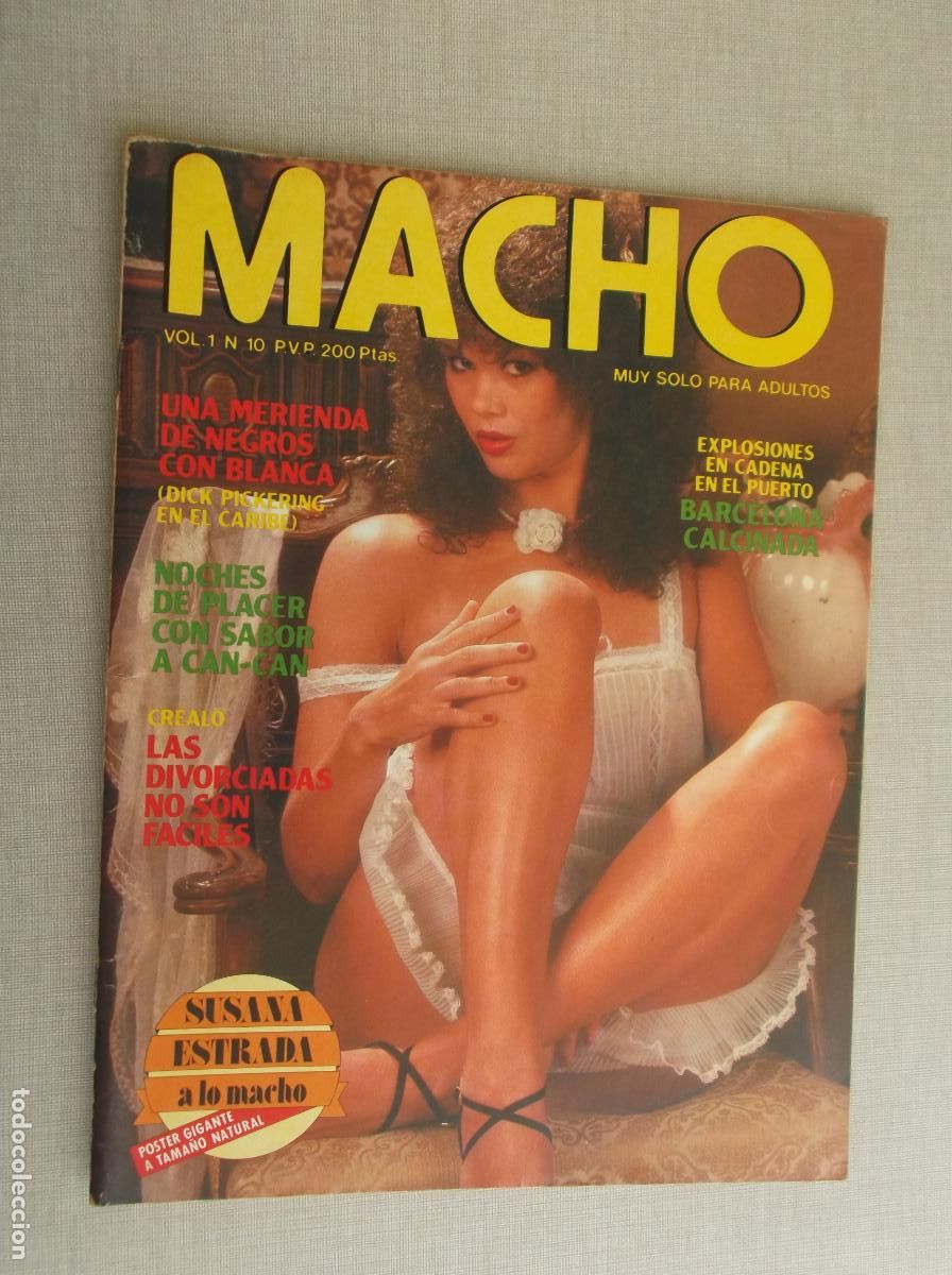 Journals: MACHO VOL 1- N&ordm; 10 - REVISTA PORNO EROTICA SOLO PARA ADULTOS -UNA MERIENDA DE NEGROS CON BLANCA