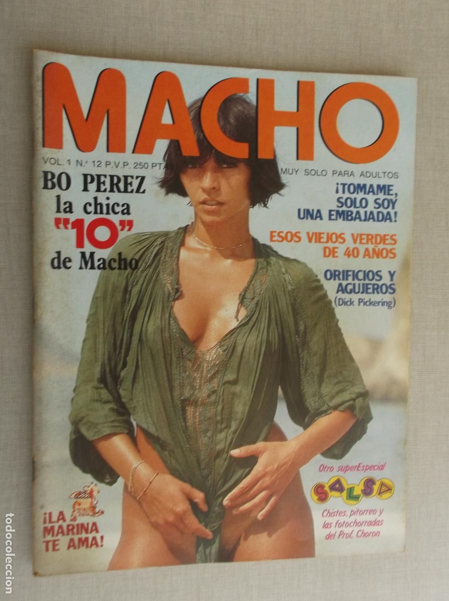 Journals: MACHO VOL 1- N&ordm; 12 - REVISTA PORNO EROTICA SOLO PARA ADULTOS - BO PEREZ - LA CHICA 10 DE MACHO