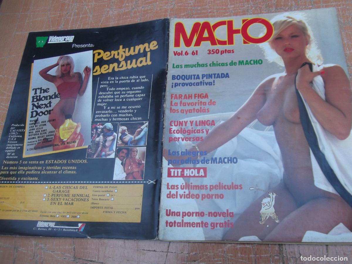 Journals: macho, vol-6 n&ordm; 61, revista erotica ,solo para adultos