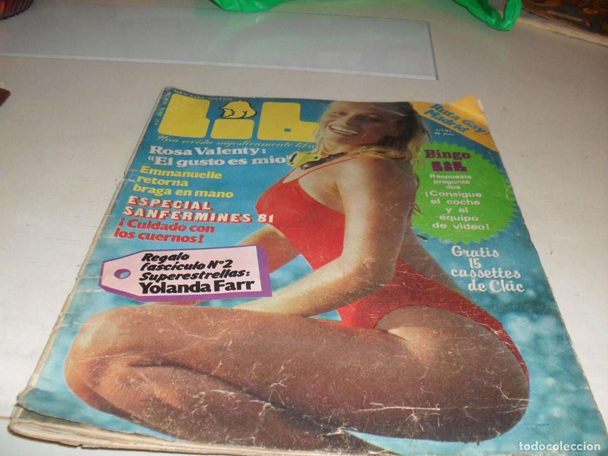 Magazines: LIB N&ordm; 246,CON FASCICULO N&ordm; 2,DEDICADO A YOLANDA FARR.,EDITADA EL 7-7-1981