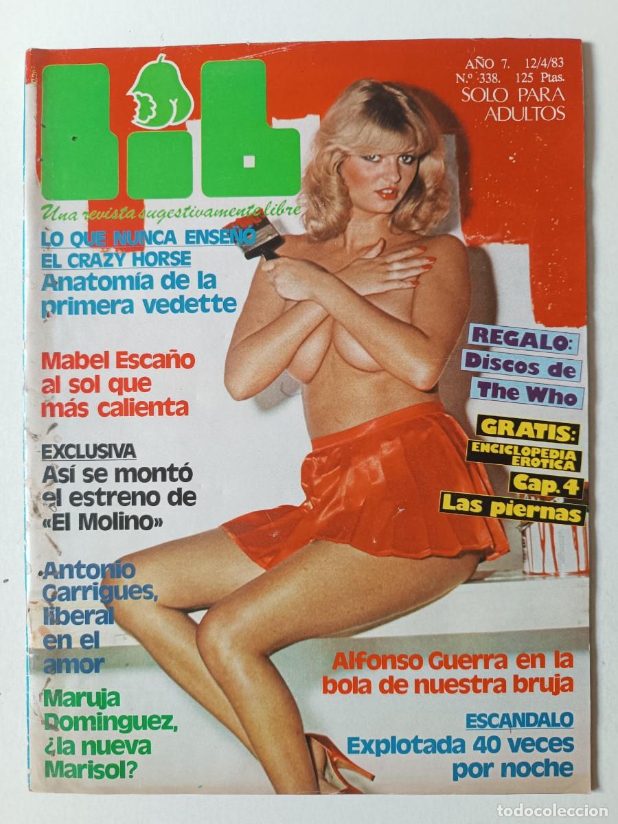 Journals: Revista LIB n&ordm; 338 Mabel Esca&ntilde;o El Molino Xavier Cugat Yvette Mimieux Antonio Amaya Garrigues Walker