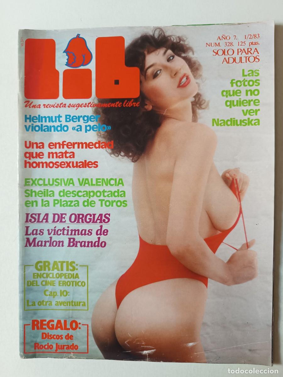 Journals: Revista LIB n&ordm; 328 Nadiuska Helmut Berger Village People Sida Lola Flores Carla Antonelli Pavlovsky