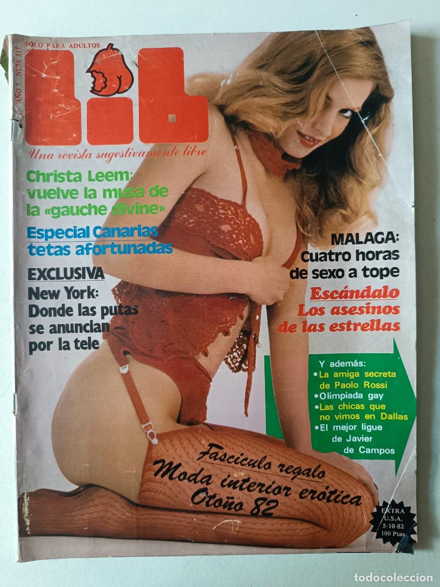 Journals: Revista LIB 311 Christa Leem El Fary Raquel Welch Violeta La Burra Javier De Campos Studs Nadiuska