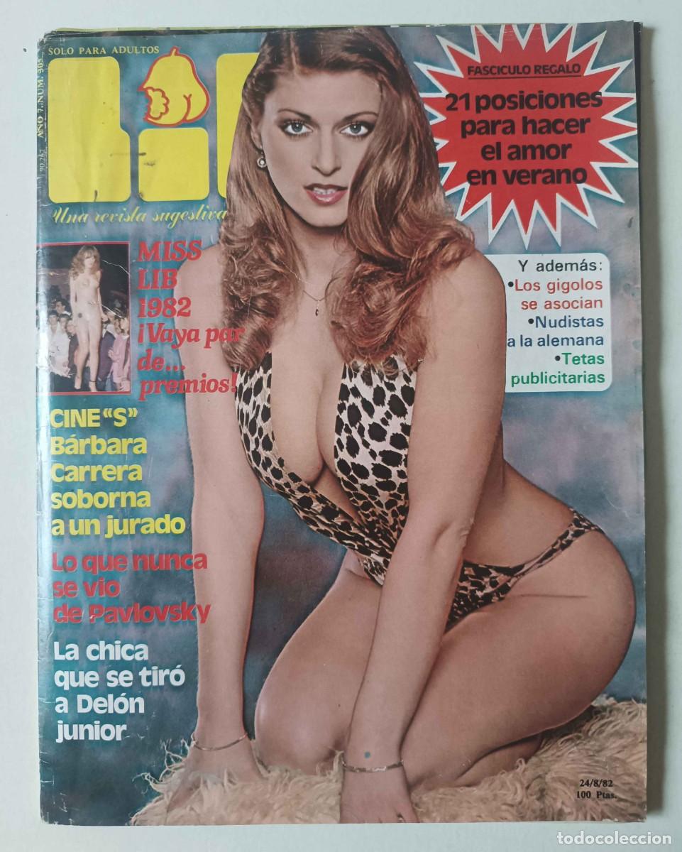 Journals: Revista LIB n&ordm; 305 B&aacute;rbara Carrera Pierrot Pach&aacute; Sitges Pavlovsky nudismo Berl&iacute;n Miss Gigolos GAY