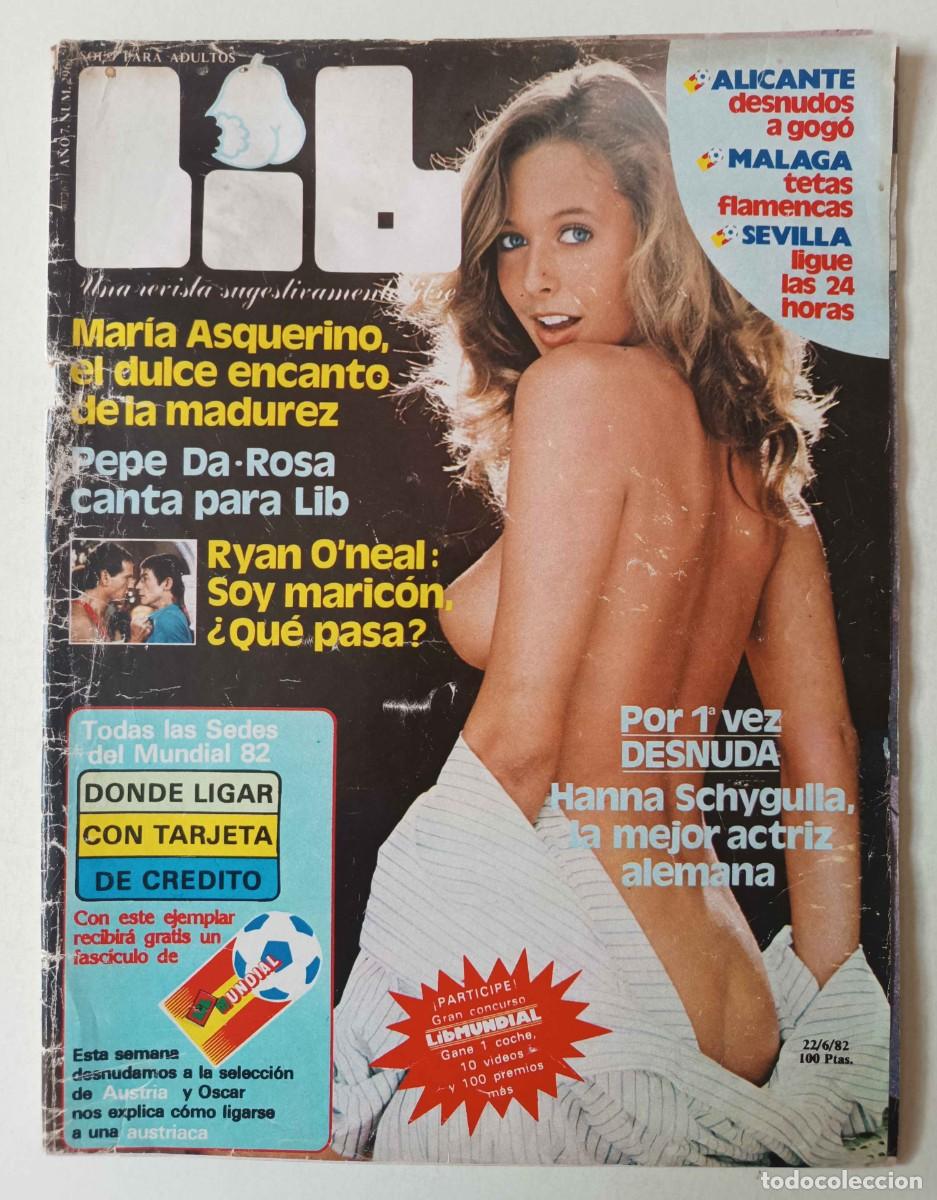 Journals: Revista LIB n&ordm; 296 Mar&iacute;a Asquerino Yeda Brown Ryan O'Neal Sara Montiel Hanna Schygulla Bibi Andersen
