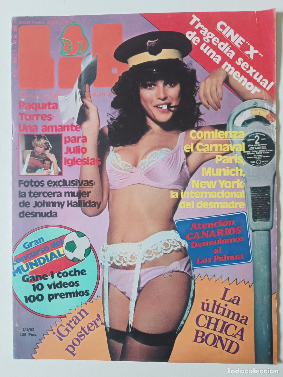 Journals: Revista LIB n&ordm; 280 Johnny Hallyday Paquita Torres Barbara Bouchet Jenny Llada Lina Morgan Carnaval