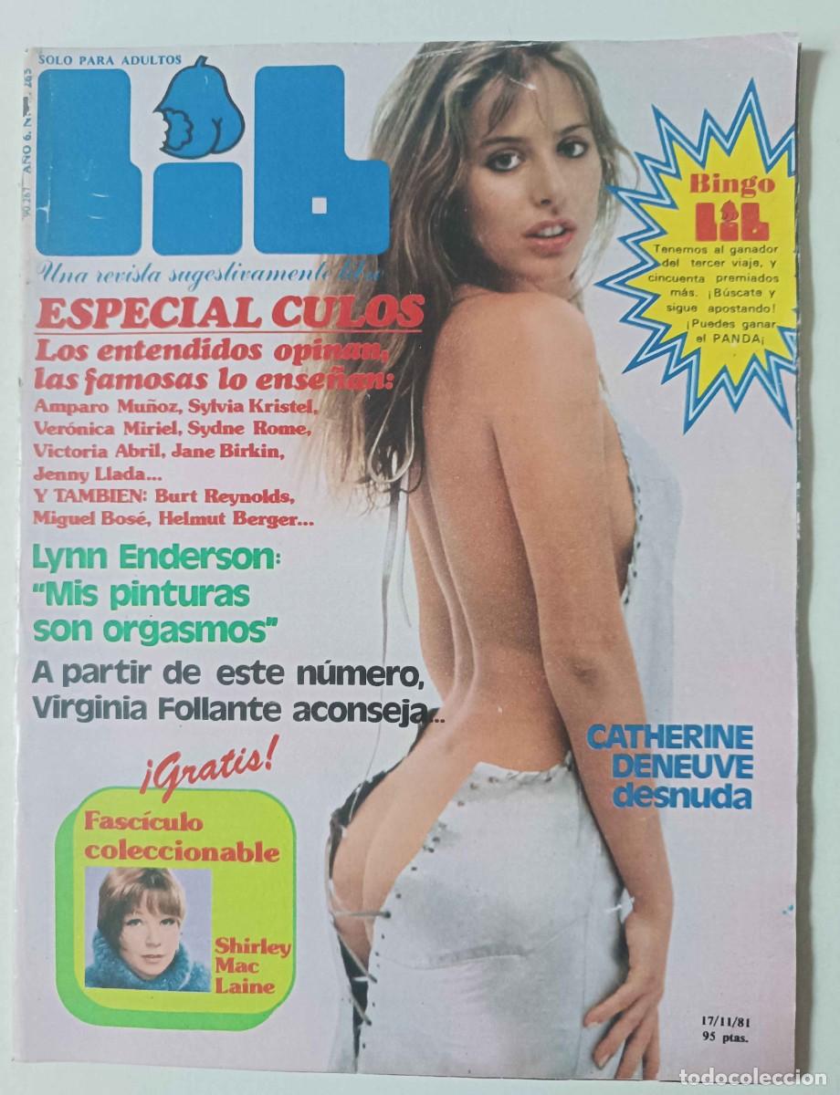 Revistas: Revista LIB 265 Lynn Enderson Catherine Deneuve Norma Duval Paco Espa&ntilde;a Shirley MacLaine Jane Birkin