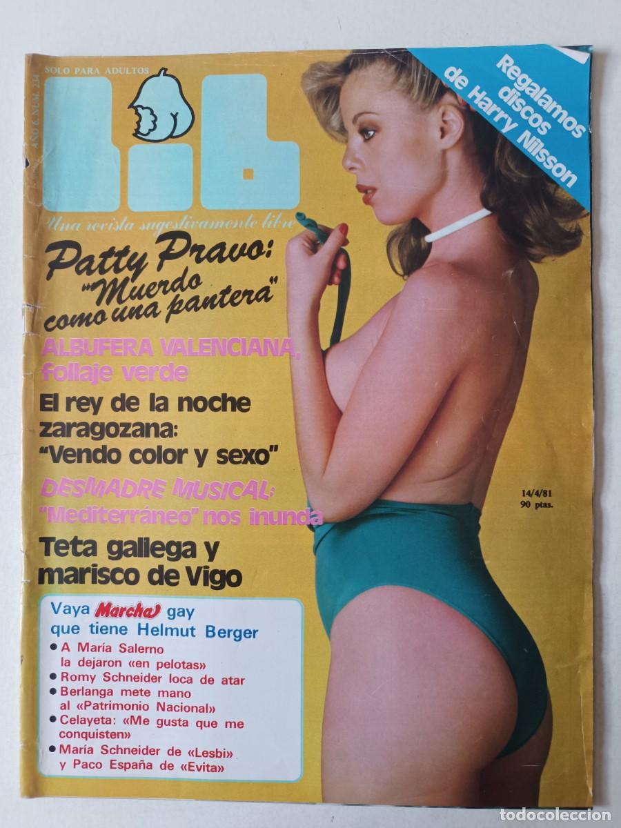 Journals: Revista LIB n&ordm; 234 Patty Pravo Paco Espa&ntilde;a Berlanga Samantha Bennis Romy Schneider Mar&iacute;a Salerno