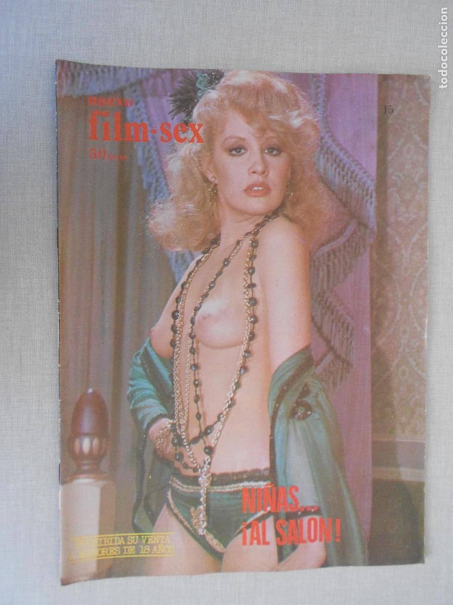 Zeitschriften: FILM-SEX N&ordm; 15-NI&Ntilde;AS ... AL SALON -FEDRA LORENTE - POSTER REVISTA DE CINE EROTICO A&Ntilde;OS 70