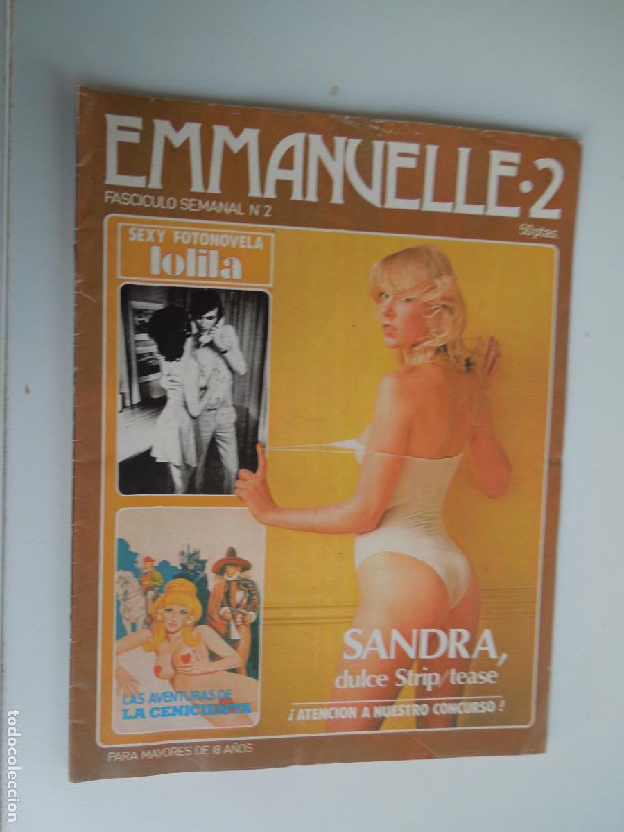 Journals: EMMANUELLE-2 REVISTA N&ordm; 2- COMICO EROTICA - ILUSTRADA BLANCO NEGRO Y COLOR A&Ntilde;OS 70 SOLO ADULTOS +18