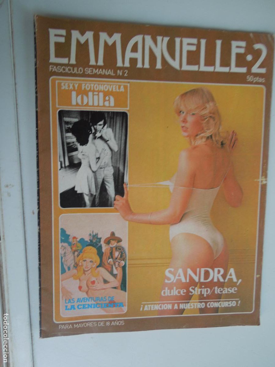 Journals: EMMANUELLE-2 REVISTA N&ordm; 2- COMICO EROTICA - ILUSTRADA BLANCO NEGRO Y COLOR A&Ntilde;OS 70 SOLO ADULTOS +18
