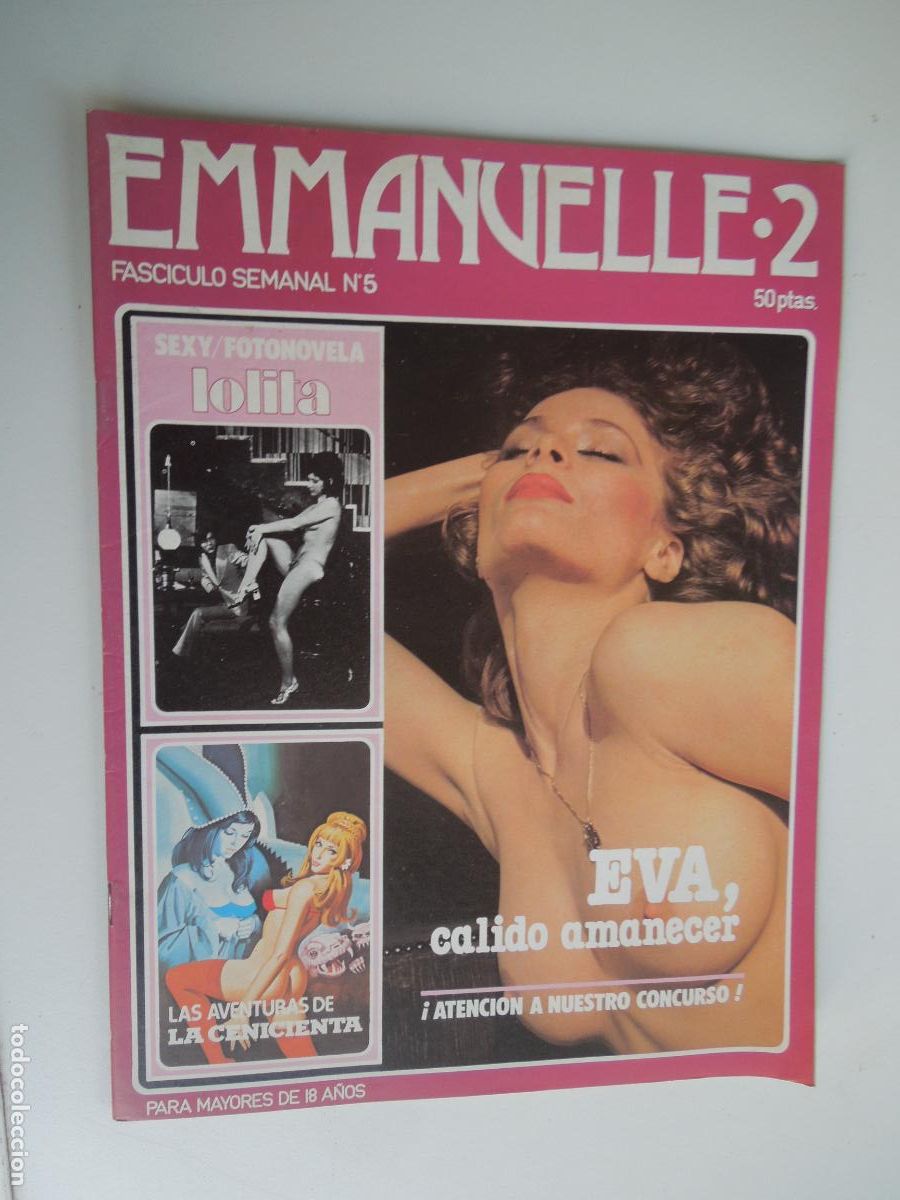 Journals: EMMANUELLE-2 REVISTA N&ordm; 5- COMICO EROTICA - ILUSTRADA BLANCO NEGRO Y COLOR A&Ntilde;OS 70 SOLO ADULTOS +18