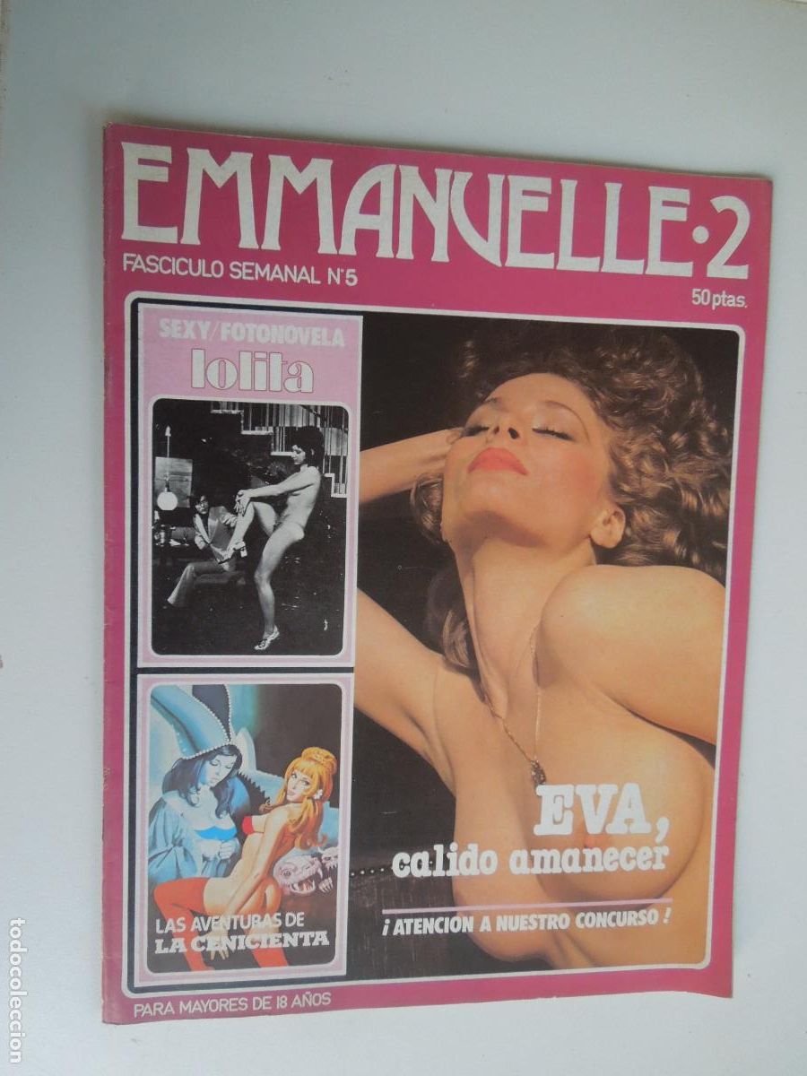 Journals: EMMANUELLE-2 REVISTA N&ordm; 5- COMICO EROTICA - ILUSTRADA BLANCO NEGRO Y COLOR A&Ntilde;OS 70 SOLO ADULTOS +18