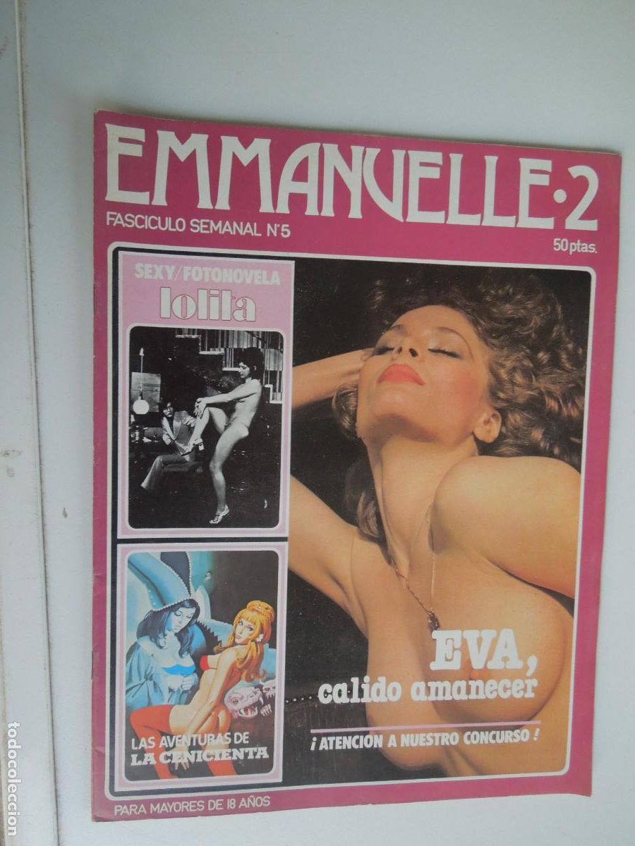 Journals: EMMANUELLE-2 REVISTA N&ordm; 5- COMICO EROTICA - ILUSTRADA BLANCO NEGRO Y COLOR A&Ntilde;OS 70 SOLO ADULTOS +18