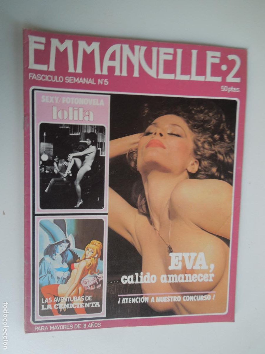 Journals: EMMANUELLE-2 REVISTA N&ordm; 5- COMICO EROTICA - ILUSTRADA BLANCO NEGRO Y COLOR A&Ntilde;OS 70 SOLO ADULTOS +18