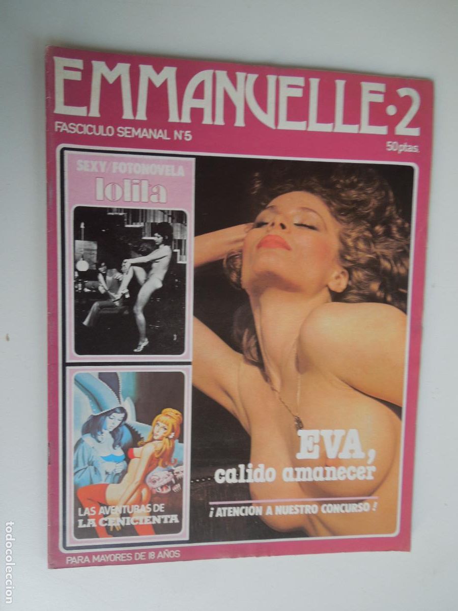 Journals: EMMANUELLE-2 REVISTA N&ordm; 5- COMICO EROTICA - ILUSTRADA BLANCO NEGRO Y COLOR A&Ntilde;OS 70 SOLO ADULTOS +18
