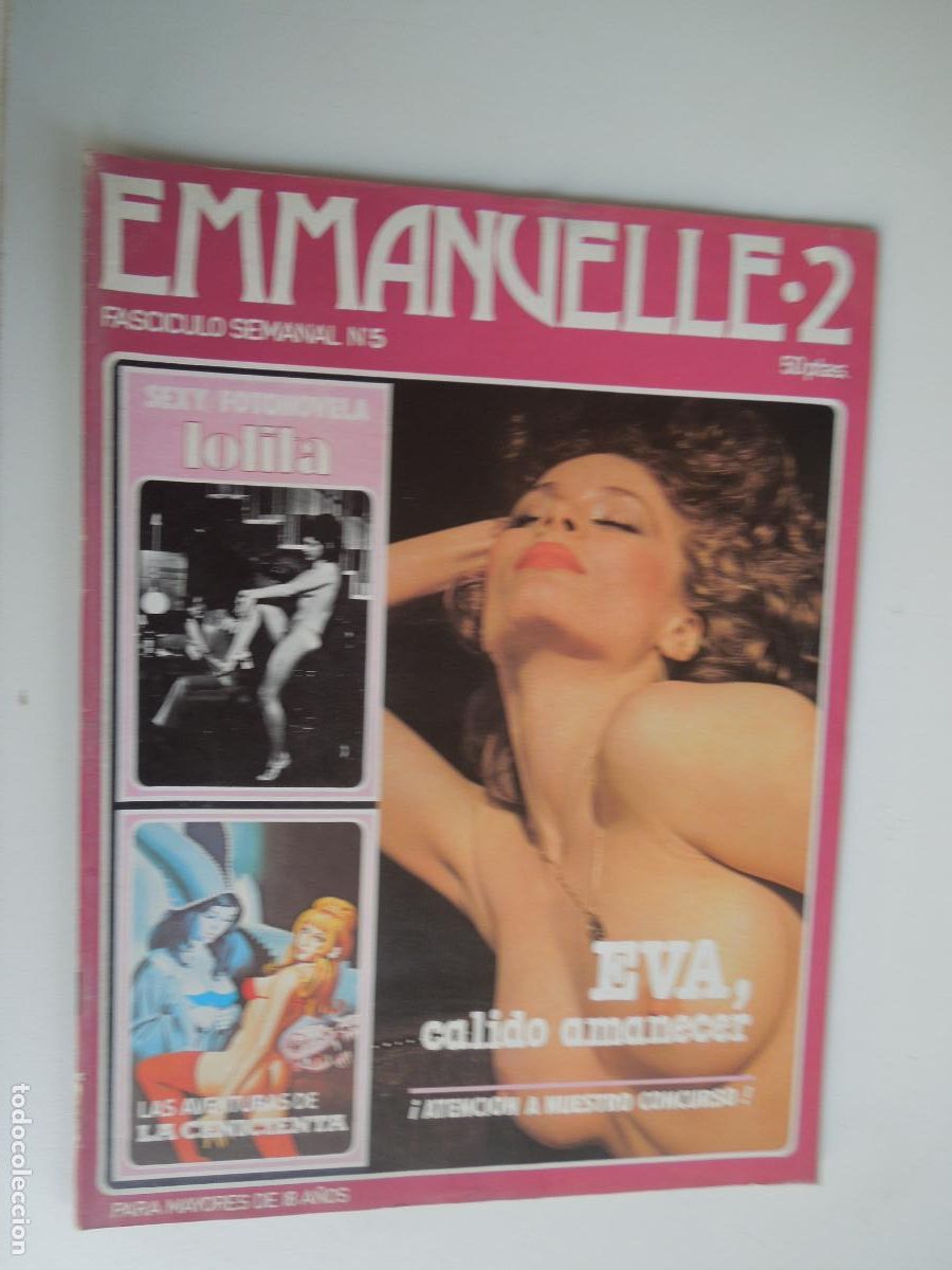 Journals: EMMANUELLE-2 REVISTA N&ordm; 5- COMICO EROTICA - ILUSTRADA BLANCO NEGRO Y COLOR A&Ntilde;OS 70 SOLO ADULTOS +18