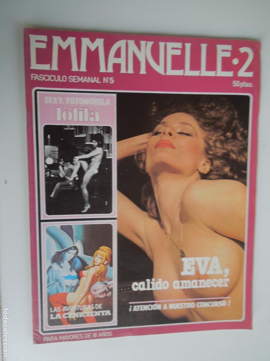 Journals: EMMANUELLE-2 REVISTA N&ordm; 5- COMICO EROTICA - ILUSTRADA BLANCO NEGRO Y COLOR A&Ntilde;OS 70 SOLO ADULTOS +18