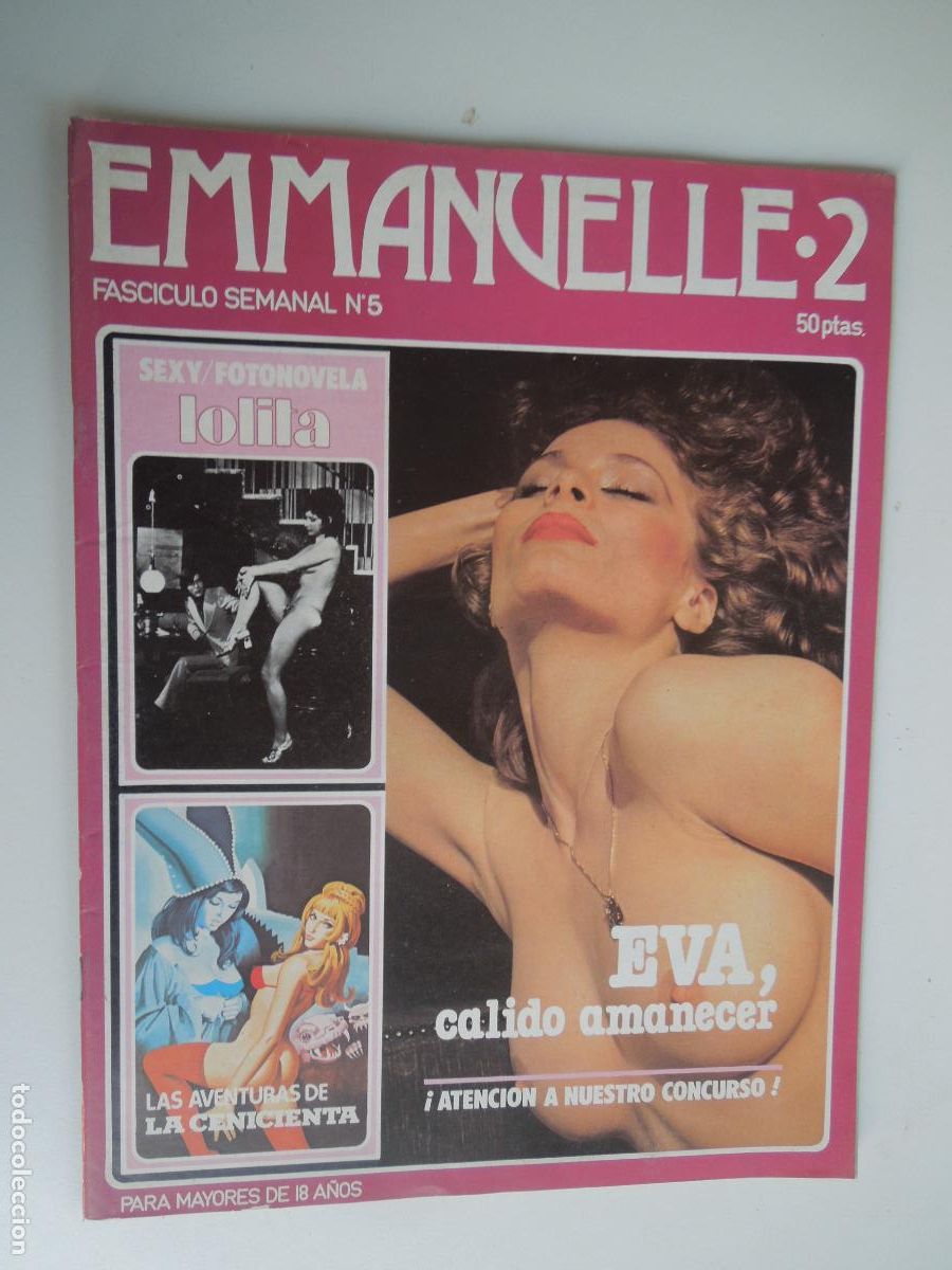 Journals: EMMANUELLE-2 REVISTA N&ordm; 5- COMICO EROTICA - ILUSTRADA BLANCO NEGRO Y COLOR A&Ntilde;OS 70 SOLO ADULTOS +18