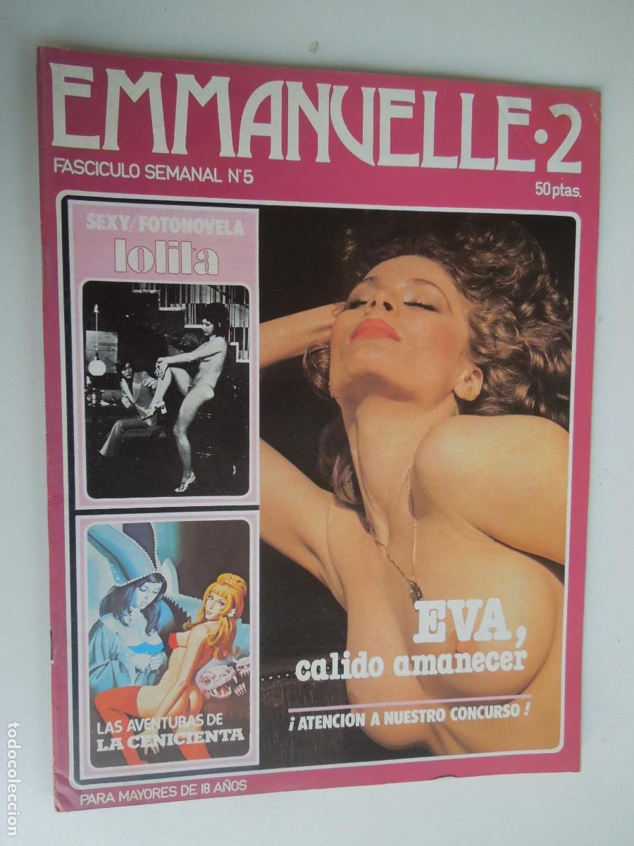Journals: EMMANUELLE-2 REVISTA N&ordm; 5- COMICO EROTICA - ILUSTRADA BLANCO NEGRO Y COLOR A&Ntilde;OS 70 SOLO ADULTOS +18