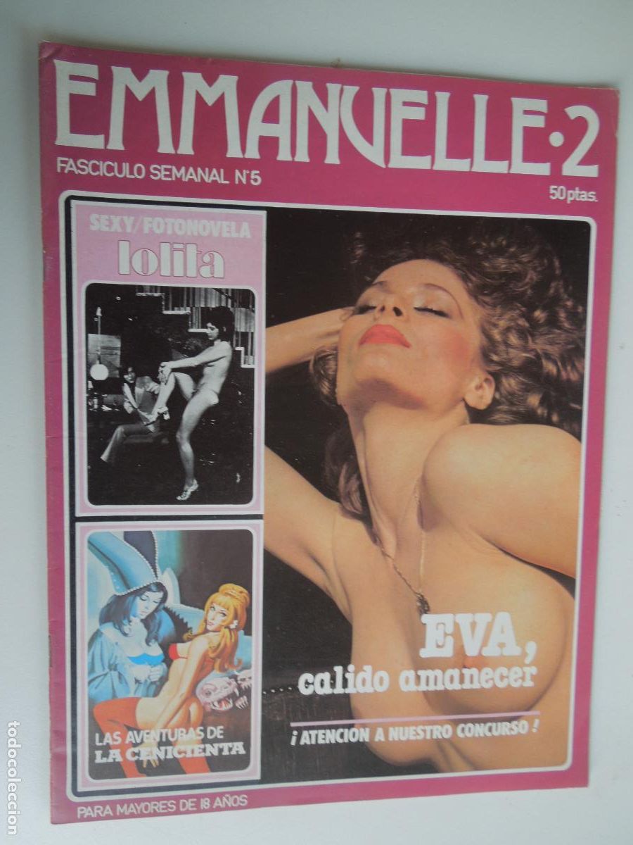 Journals: EMMANUELLE-2 REVISTA N&ordm; 5- COMICO EROTICA - ILUSTRADA BLANCO NEGRO Y COLOR A&Ntilde;OS 70 SOLO ADULTOS +18