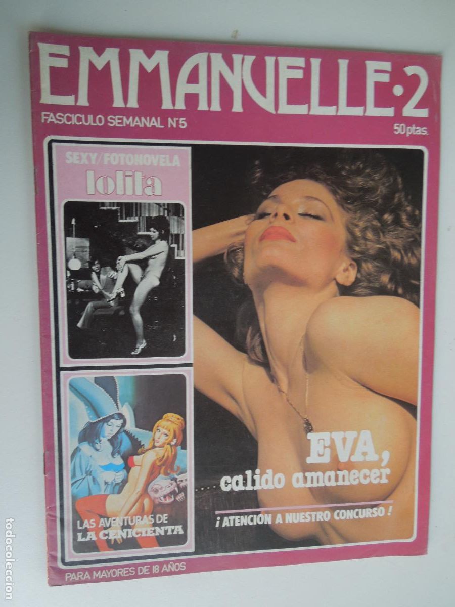Journals: EMMANUELLE-2 REVISTA N&ordm; 5- COMICO EROTICA - ILUSTRADA BLANCO NEGRO Y COLOR A&Ntilde;OS 70 SOLO ADULTOS +18
