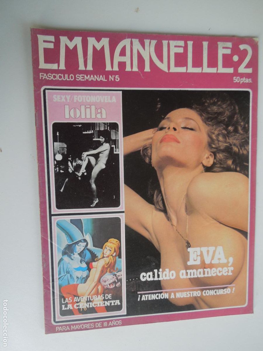 Journals: EMMANUELLE-2 REVISTA N&ordm; 5- COMICO EROTICA - ILUSTRADA BLANCO NEGRO Y COLOR A&Ntilde;OS 70 SOLO ADULTOS +18