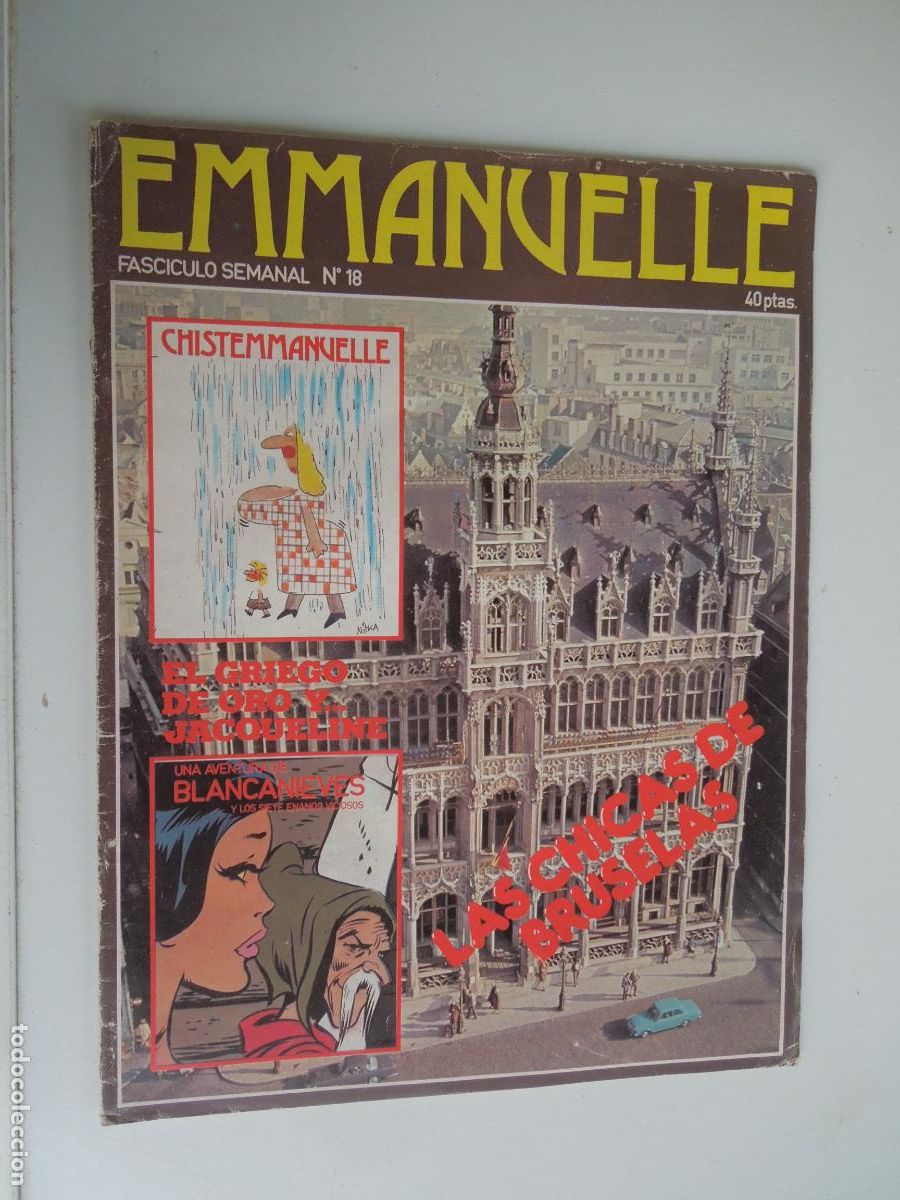 Journals: EMMANUELLE-2 REVISTA N&ordm; 18 -COMICO EROTICA - ILUSTRADA BLANCO NEGRO Y COLOR A&Ntilde;OS 70 SOLO ADULTOS +18