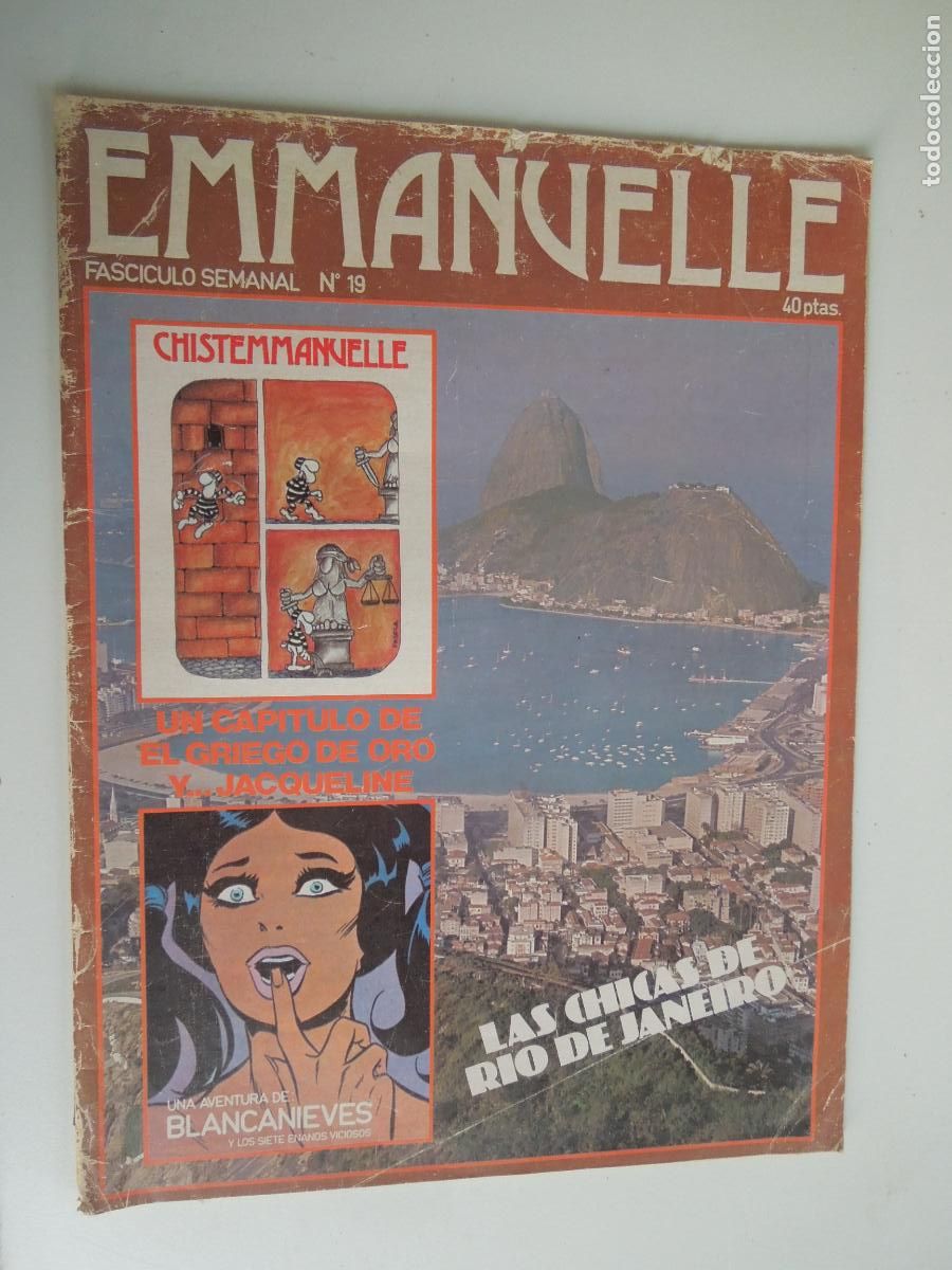 Zeitschriften: EMMANUELLE-2 REVISTA N&ordm; 19 -COMICO EROTICA - ILUSTRADA BLANCO NEGRO Y COLOR A&Ntilde;OS 70 SOLO ADULTOS +18