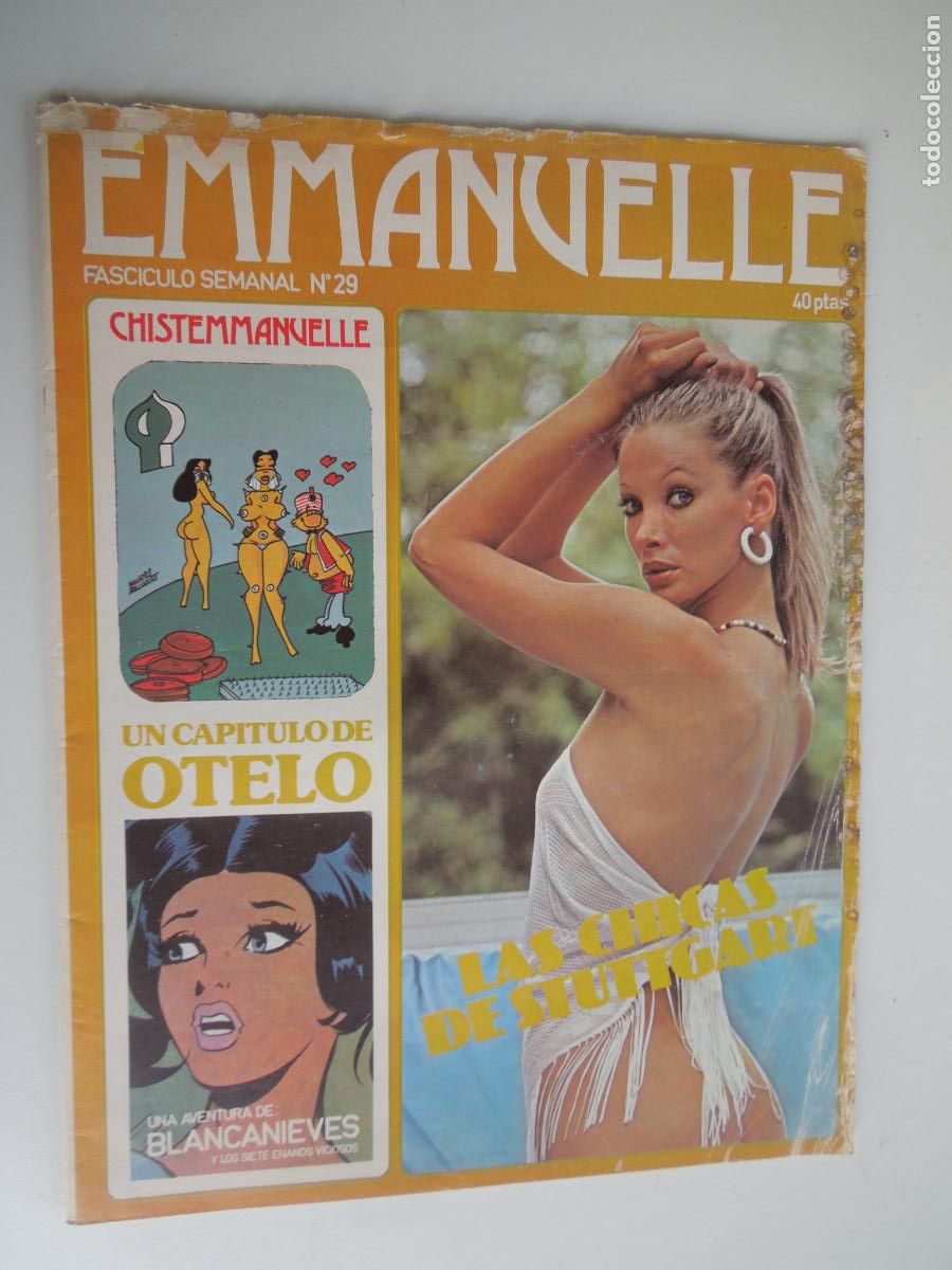 Journals: EMMANUELLE-2 REVISTA N&ordm; 29 -COMICO EROTICA - ILUSTRADA BLANCO NEGRO Y COLOR A&Ntilde;OS 70 SOLO ADULTOS +18