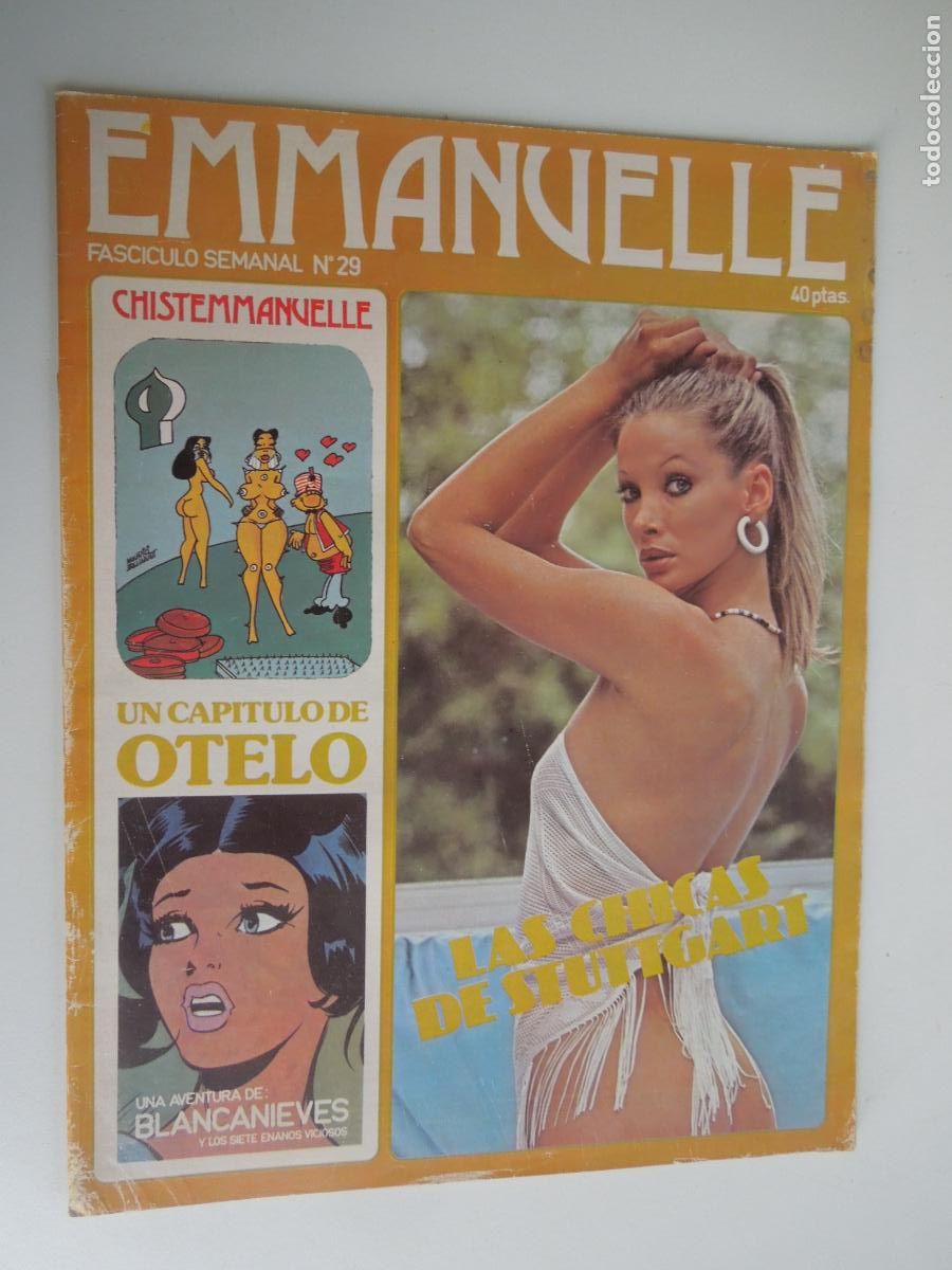 Journals: EMMANUELLE-2 REVISTA N&ordm; 29 -COMICO EROTICA - ILUSTRADA BLANCO NEGRO Y COLOR A&Ntilde;OS 70 SOLO ADULTOS +18