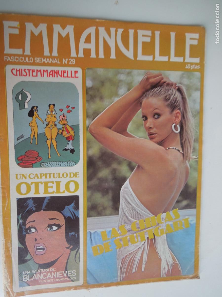 Journals: EMMANUELLE-2 REVISTA N&ordm; 29 -COMICO EROTICA - ILUSTRADA BLANCO NEGRO Y COLOR A&Ntilde;OS 70 SOLO ADULTOS +18