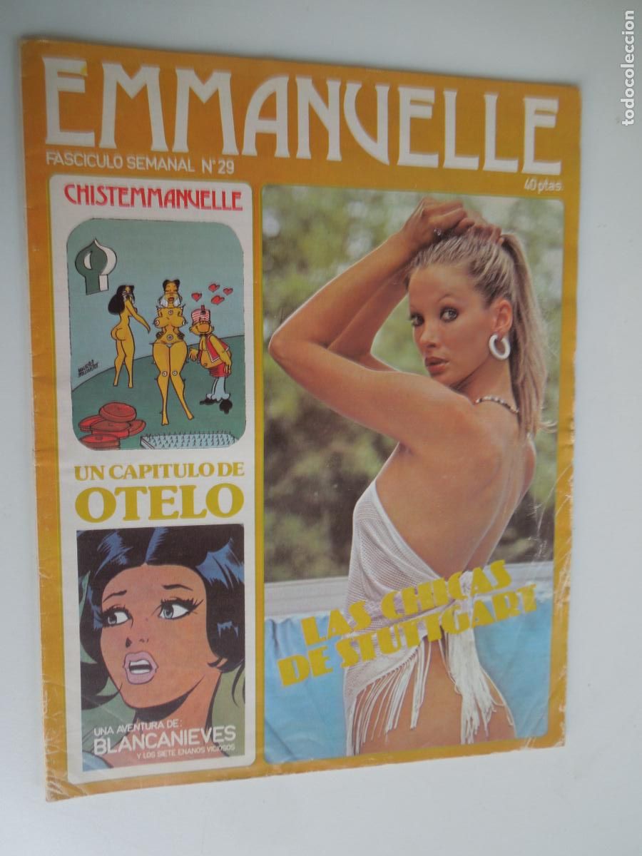 Journals: EMMANUELLE-2 REVISTA N&ordm; 29 -COMICO EROTICA - ILUSTRADA BLANCO NEGRO Y COLOR A&Ntilde;OS 70 SOLO ADULTOS +18