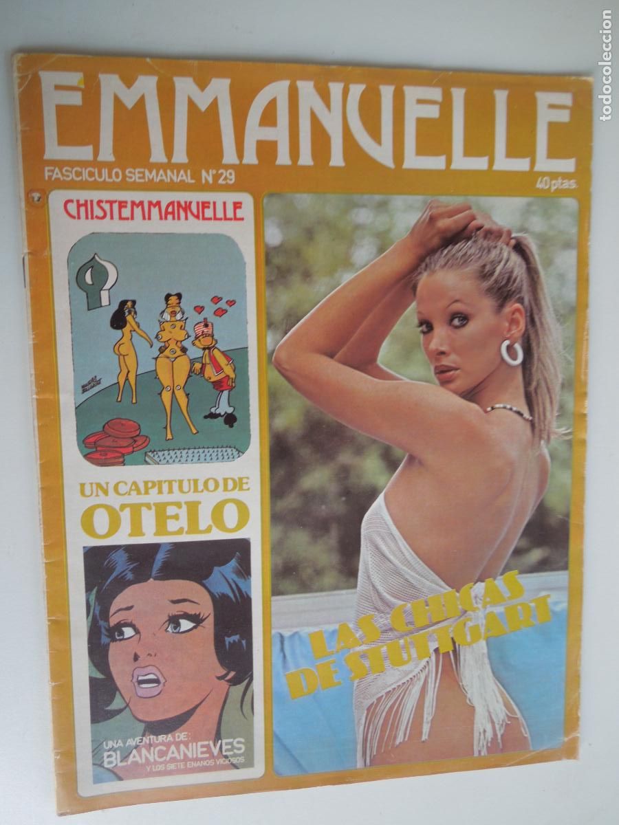 Journals: EMMANUELLE-2 REVISTA N&ordm; 29 -COMICO EROTICA - ILUSTRADA BLANCO NEGRO Y COLOR A&Ntilde;OS 70 SOLO ADULTOS +18