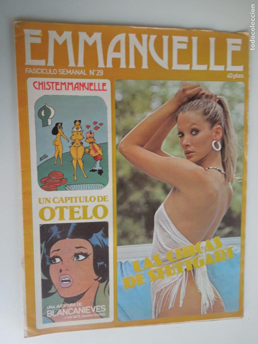 Journals: EMMANUELLE-2 REVISTA N&ordm; 29 -COMICO EROTICA - ILUSTRADA BLANCO NEGRO Y COLOR A&Ntilde;OS 70 SOLO ADULTOS +18