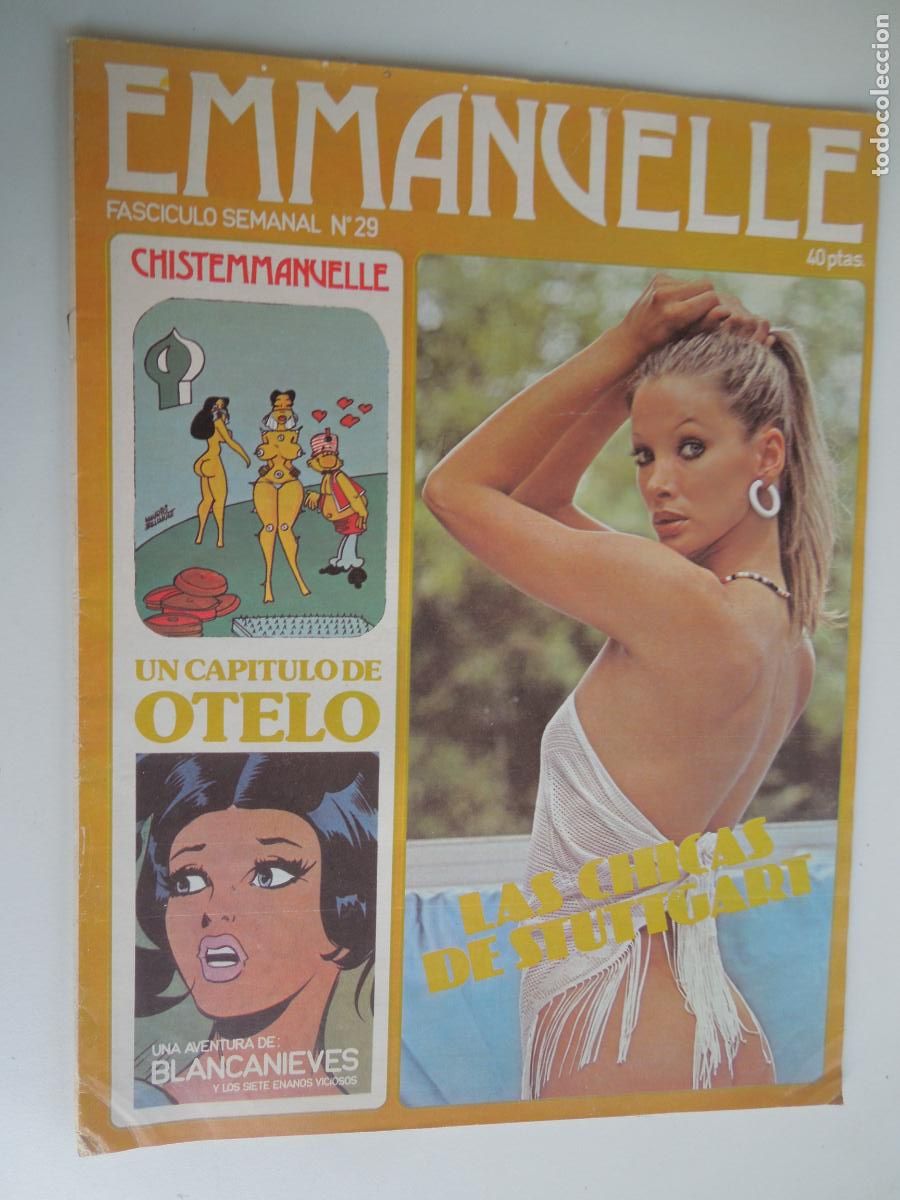 Journals: EMMANUELLE-2 REVISTA N&ordm; 29 -COMICO EROTICA - ILUSTRADA BLANCO NEGRO Y COLOR A&Ntilde;OS 70 SOLO ADULTOS +18