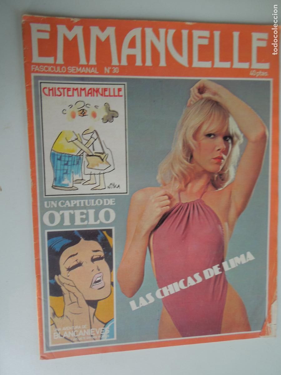Journals: EMMANUELLE-2 REVISTA N&ordm; 30 -COMICO EROTICA - ILUSTRADA BLANCO NEGRO Y COLOR A&Ntilde;OS 70 SOLO ADULTOS +18