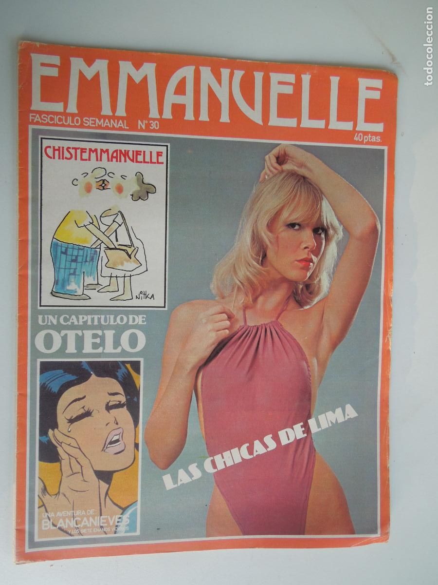 Journals: EMMANUELLE-2 REVISTA N&ordm; 30 -COMICO EROTICA - ILUSTRADA BLANCO NEGRO Y COLOR A&Ntilde;OS 70 SOLO ADULTOS +18