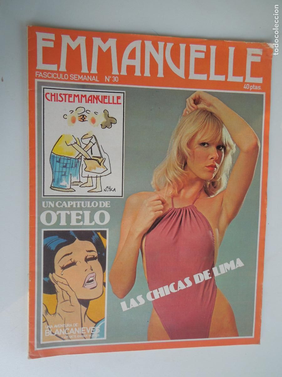 Journals: EMMANUELLE-2 REVISTA N&ordm; 30 -COMICO EROTICA - ILUSTRADA BLANCO NEGRO Y COLOR A&Ntilde;OS 70 SOLO ADULTOS +18