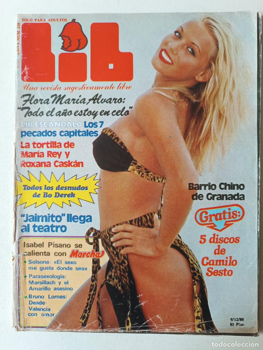 Journals: Revista LIB 216 Rosana Caskan Mar&iacute;a Rey Bo Derek Mireia Ross Nadia Comăneci Bruno Lomas Ajita Wilson