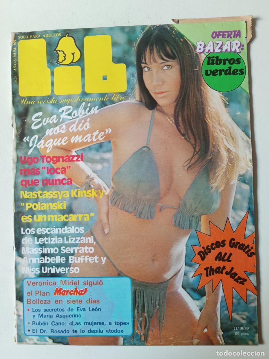 Journals: Revista LIB 209 Eva Robin Miss Universo Silvia Mir&oacute; Eva Le&oacute;n Carla Antonelli Nastassja Kinski Miriel