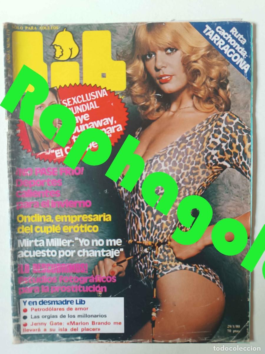 Journals: Revista LIB n&ordm; 171 Mirta Miller Ondina Faye Dunaway Jenny Gate Susana Estrada Helmut Berger vedette