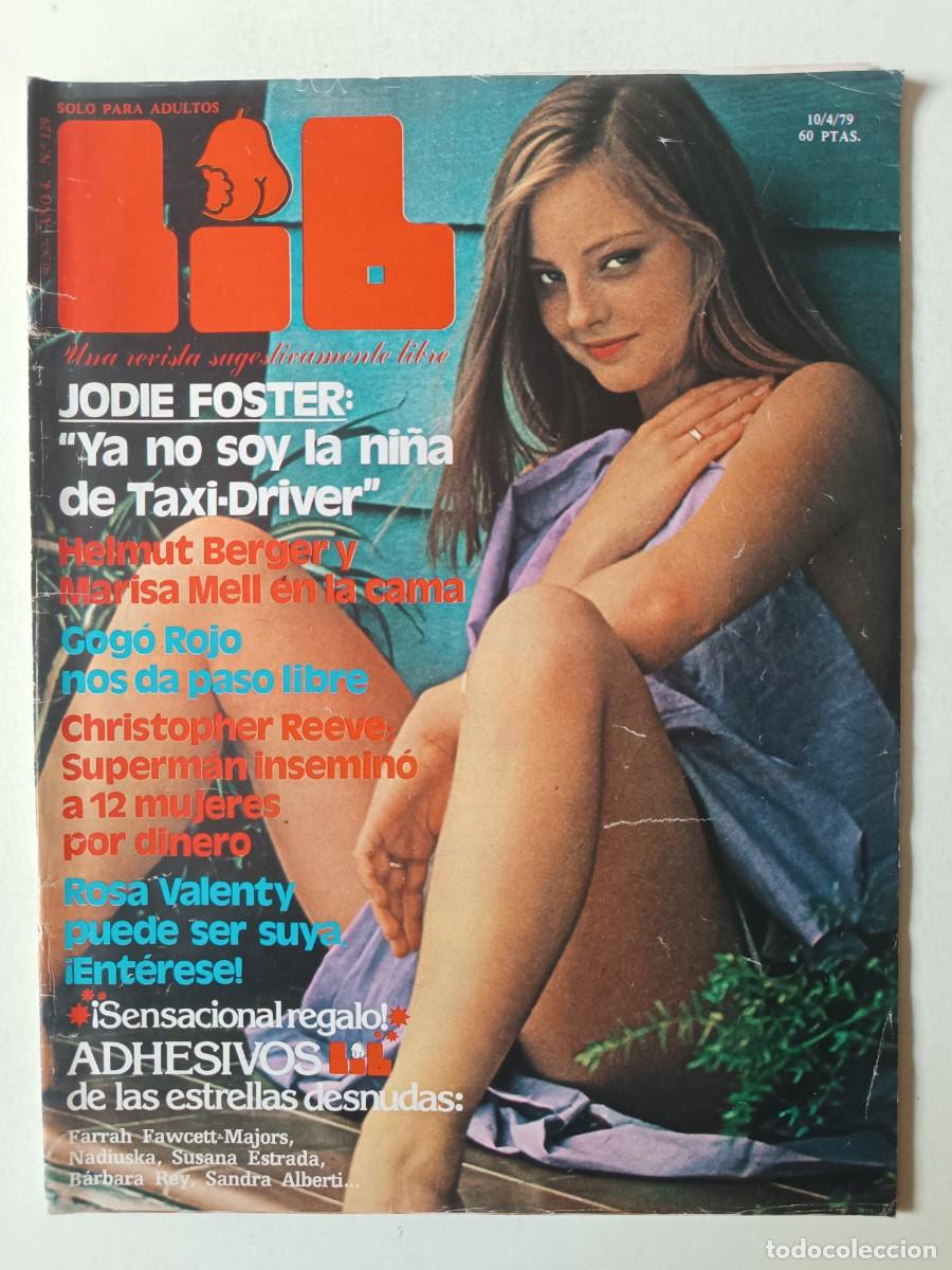Journals: Revista LIB 129 Jodie Foster Gog&oacute; Rojo Rosa Valenty Marisa Mell Pierrot Jayne Mansfield Yolanda Farr
