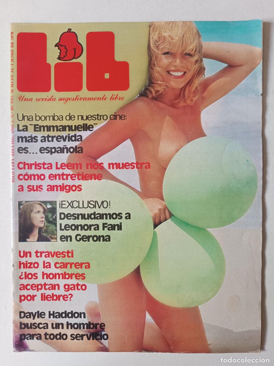 Riviste: Revista LIB 84 Raquel Evans Leonora Fani Christa Leem Samantha Bennis Dayle Haddon Travesti Iquino