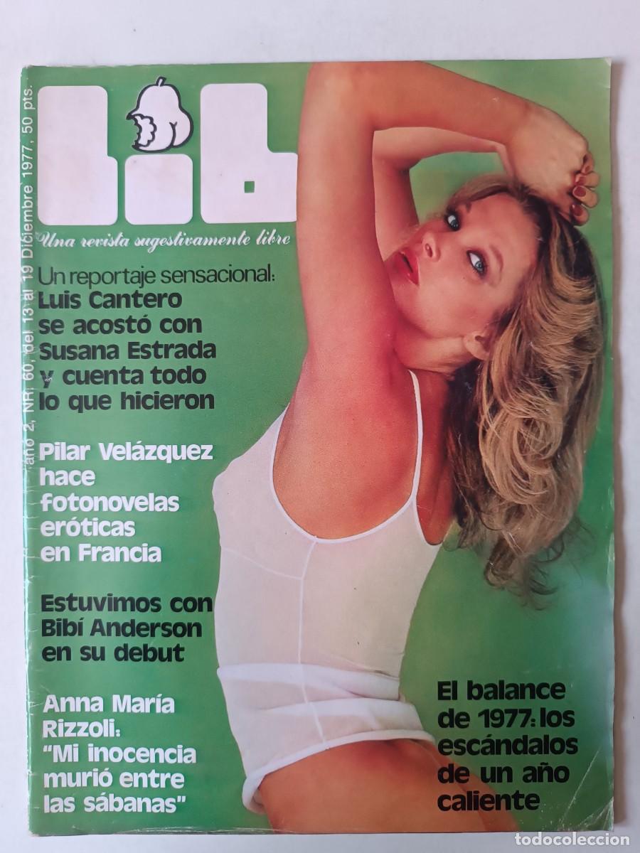 Zeitschriften: Revista LIB 60 Anna Maria Rizzoli Susana Estrada Nadiuska Pilar Vel&aacute;zquez Raquel Welch Bibi Andersen