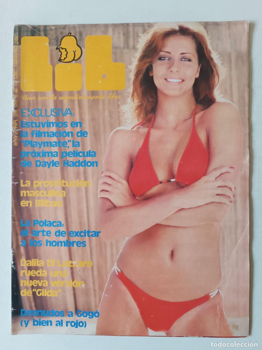 Journals: Revista LIB n&ordm; 59 La Polaca Dalila Di Lazzaro Marisol Dayle Haddon Gog&oacute; Rojo Eleonora Fani Vedette
