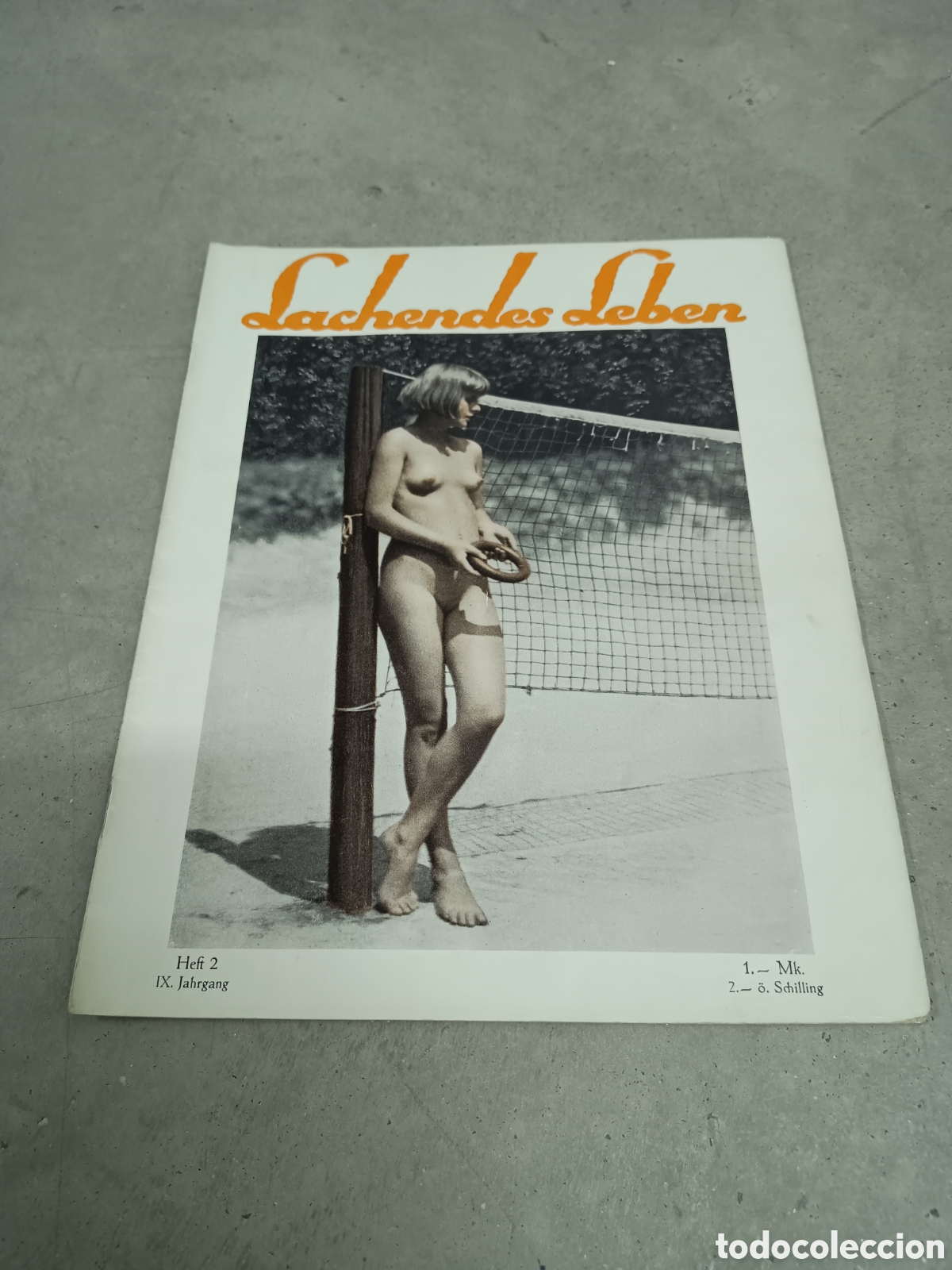 Revistas: REVISTA NATURISTA - A&Ntilde;OS 1930 - LACHENDES LEBEN - IX A&Ntilde;O N&deg; 2 - EN ALEM&Aacute;N