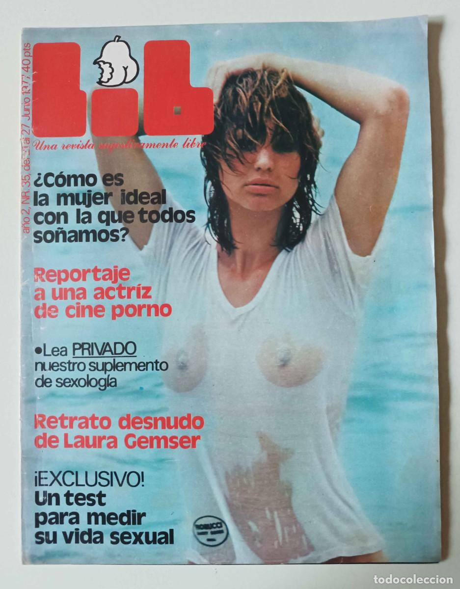 Revistas: Revista LIB 35 Laura Gemser Beatriz Rossat Festival Cannes Bibi Andersen Flesh Gordon Carlos Saura