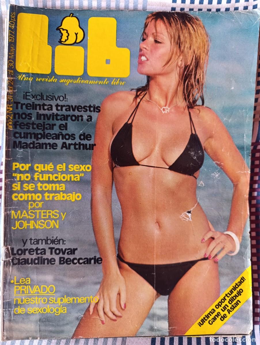 Journals: Revista LIB 31 Loreta Tovar Madame Arthur Pierrot Ver&oacute;nica Miriel Nuria Feliu Travesti GAY Destape
