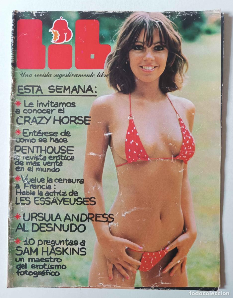 Revistas: Revista LIB n&ordm; 19 Ursula Andress Sam Haskins Gog&oacute; Rojo Crazy Horse Serge Korber Emmanuelle Par&egrave;ze